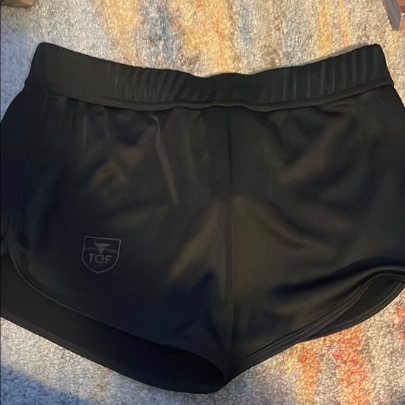 TOF Black Athletic Shorts - Picture 1 of 1